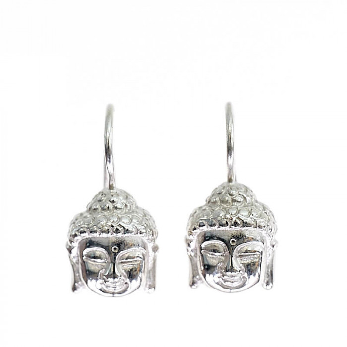 Buddha S in Silber als Ohrschmuck, by Ruth Sellack Schmuck Objekte