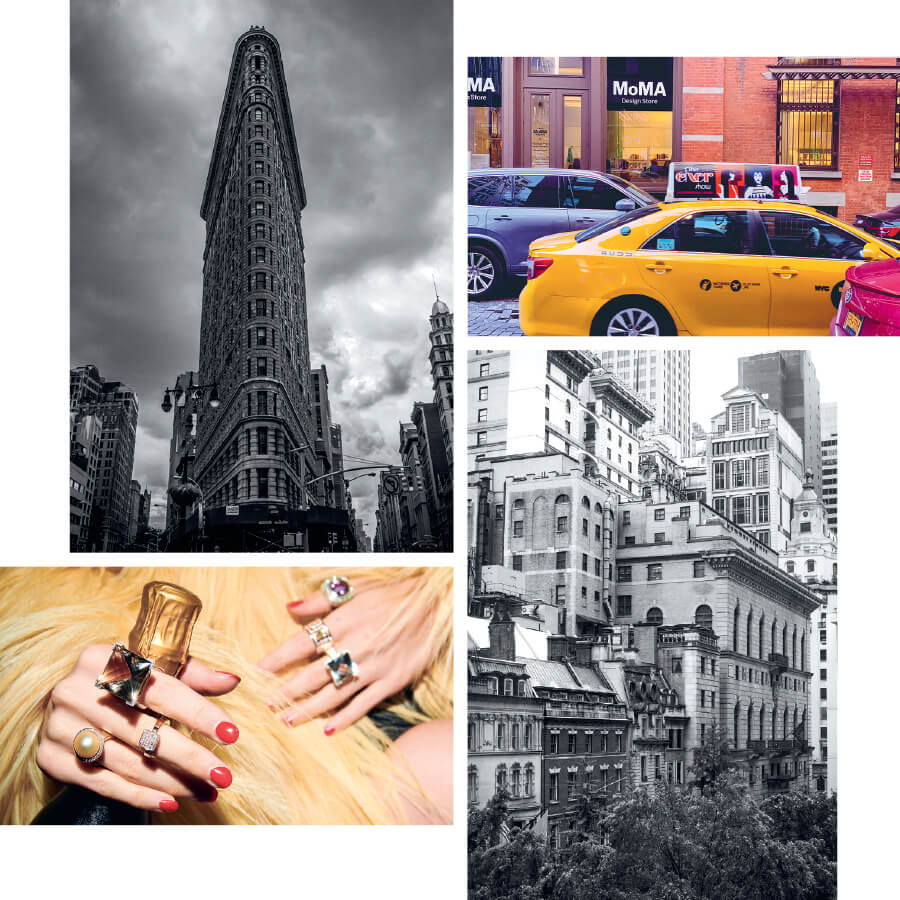 New York City Mood – Flytiron, 5th Avenue and diamonds